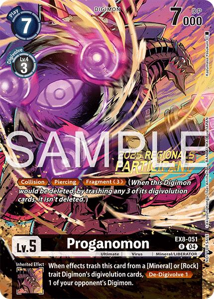 Proganomon [EX8-051] (Regionals 25-26 Season 2 Participant) [Chain of Liberation] | Total Play