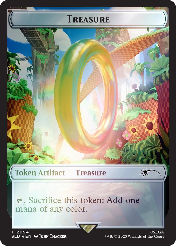 Treasure Token (2094) (Rainbow Foil) [Secret Lair Drop Series] | Total Play