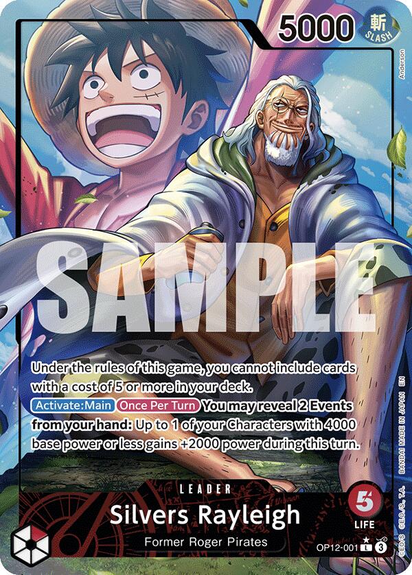 Silvers Rayleigh (Alternate Art) [Legacy of the Master] | Total Play
