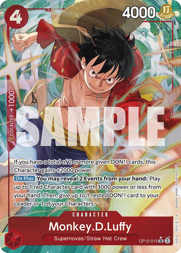 Monkey.D.Luffy (Alternate Art) [Legacy of the Master] | Total Play