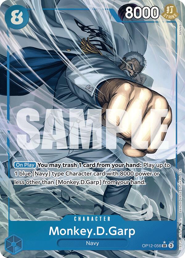 Monkey.D.Garp (Alternate Art) [Legacy of the Master] | Total Play