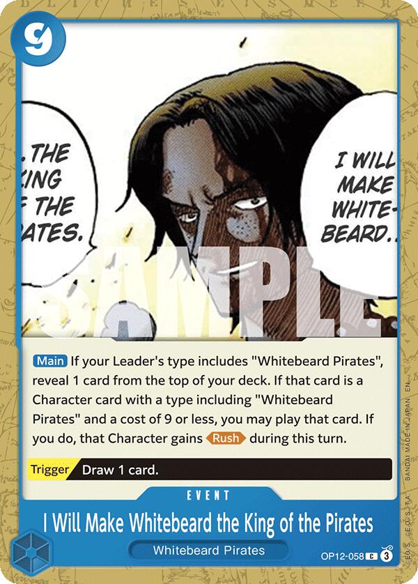 I Will Make Whitebeard the King of the Pirates [Legacy of the Master] | Total Play