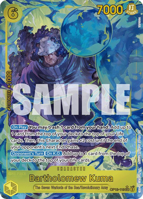 Bartholomew Kuma (Alternate Art) [Legacy of the Master] | Total Play