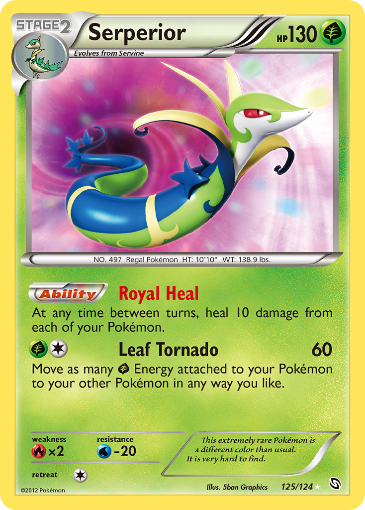 Serperior (125/124) [Black & White: Dragons Exalted] | Total Play