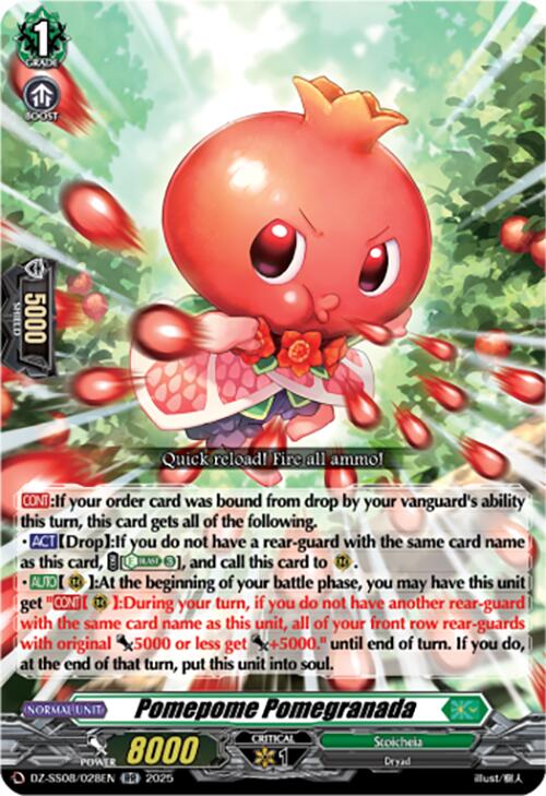 Pomepome Pomegranada (DZ-SS08/028EN) [DZ-SS08: Festival Booster 2025] | Total Play