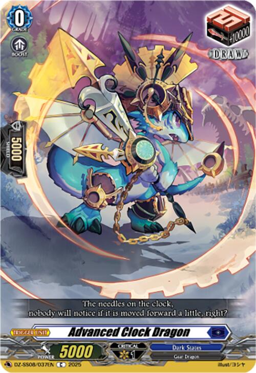 Advanced Clock Dragon (DZ-SS08/037EN) [DZ-SS08: Festival Booster 2025] | Total Play