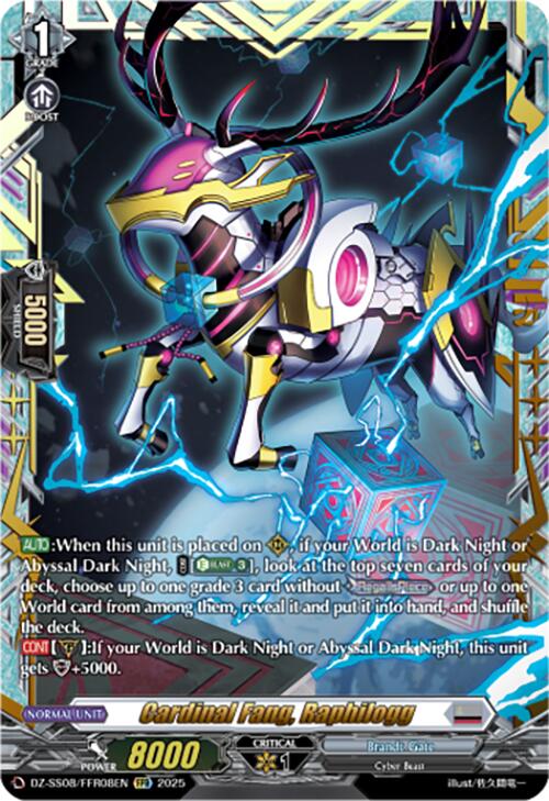 Cardinal Fang, Raphilogg (DZ-SS08/FFR08EN) [DZ-SS08: Festival Booster 2025] | Total Play