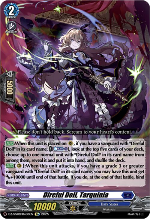 Direful Doll, Tarquinia (DZ-SS08/Re08EN) [DZ-SS08: Festival Booster 2025] | Total Play