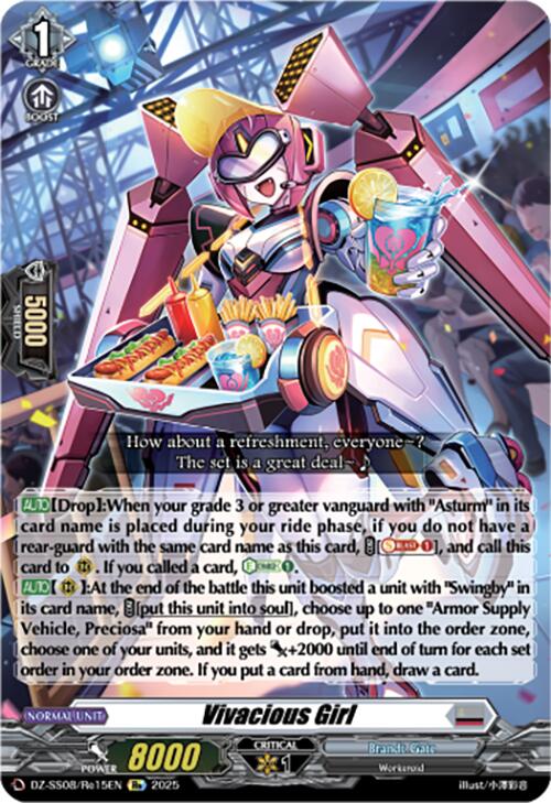 Vivacious Girl (DZ-SS08/Re15EN) [DZ-SS08: Festival Booster 2025] | Total Play