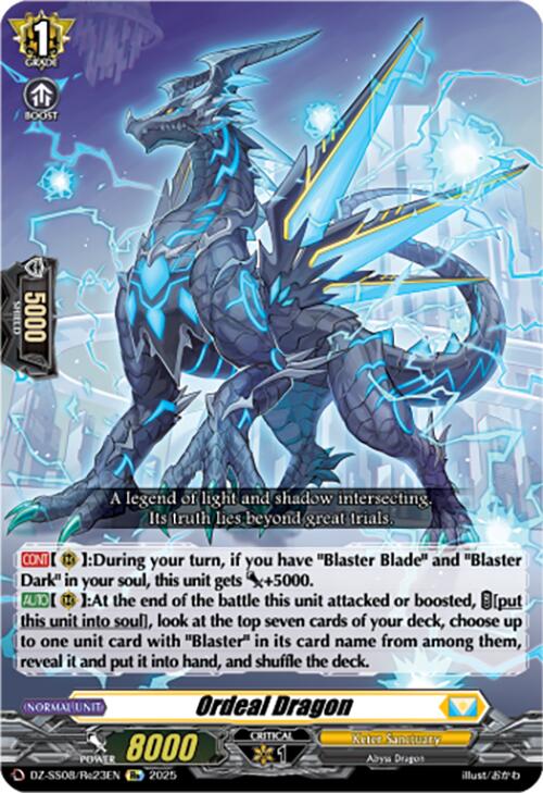 Ordeal Dragon (DZ-SS08/Re23EN) [DZ-SS08: Festival Booster 2025] | Total Play