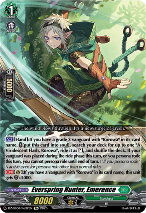 Everspring Hunter, Emerence (DZ-SS08/Re32EN) [DZ-SS08: Festival Booster 2025] | Total Play