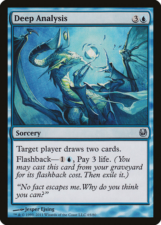 Deep Analysis [Duel Decks: Ajani vs. Nicol Bolas] | Total Play