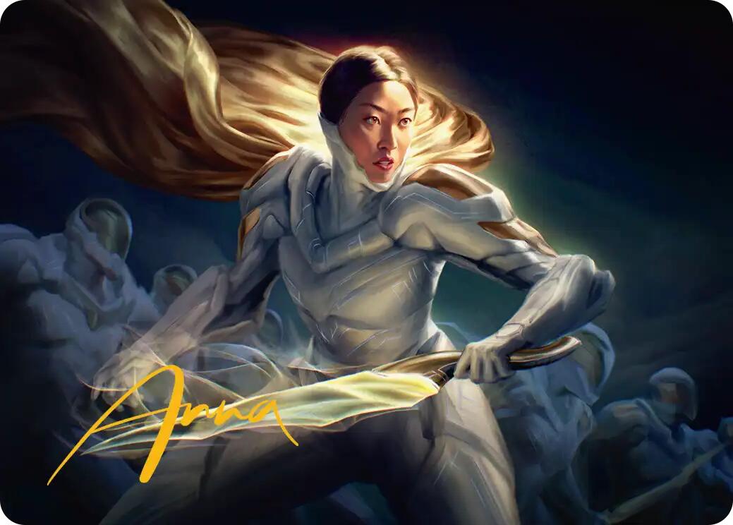 Cosmogrand Zenith Art Card (Gold-Stamped Signature) [Edge of Eternities Art Series] | Total Play