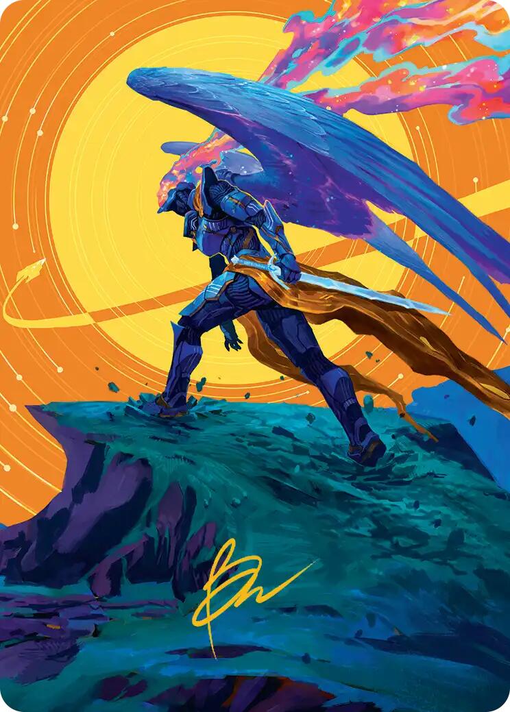 Astelli Reclaimer Art Card (Gold-Stamped Signature) [Edge of Eternities Art Series] | Total Play