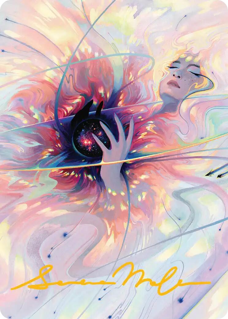 Beyond the Quiet Art Card (Gold-Stamped Signature) [Edge of Eternities Art Series] | Total Play