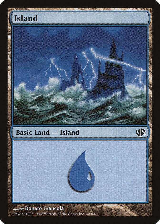 Island (32) [Duel Decks: Jace vs. Chandra] | Total Play