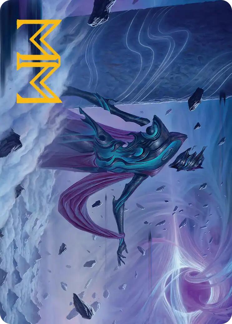Bygone Colossus Art Card (Gold-Stamped Signature) [Edge of Eternities Art Series] | Total Play