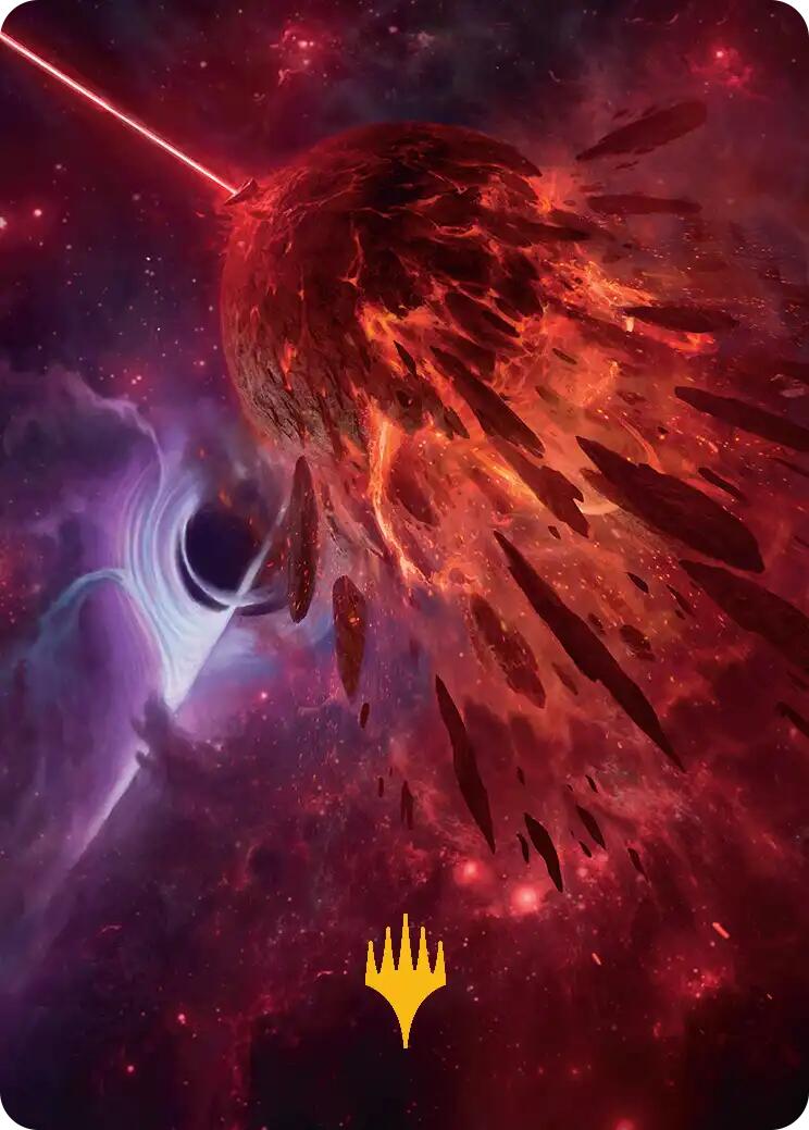 Kavaron, Memorial World Art Card (Gold-Stamped Planeswalker Symbol) [Edge of Eternities Art Series] | Total Play