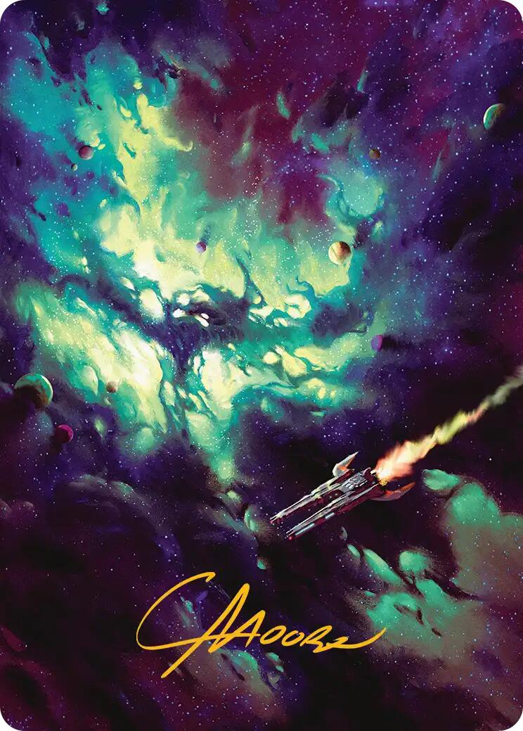 Blinkmoth Nexus Art Card (Gold-Stamped Signature) [Edge of Eternities Art Series] | Total Play
