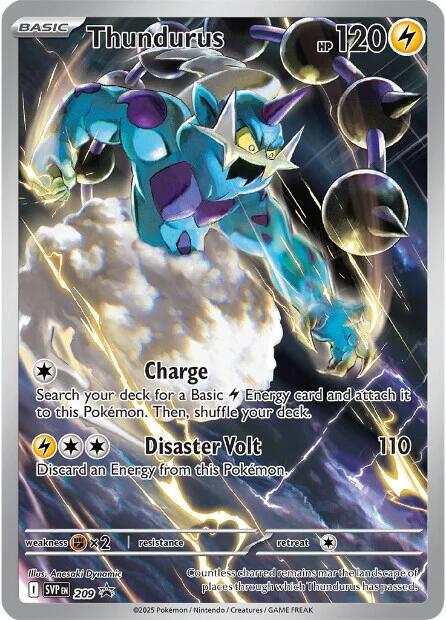 Thundurus (209) [Scarlet & Violet: Black Star Promos] | Total Play