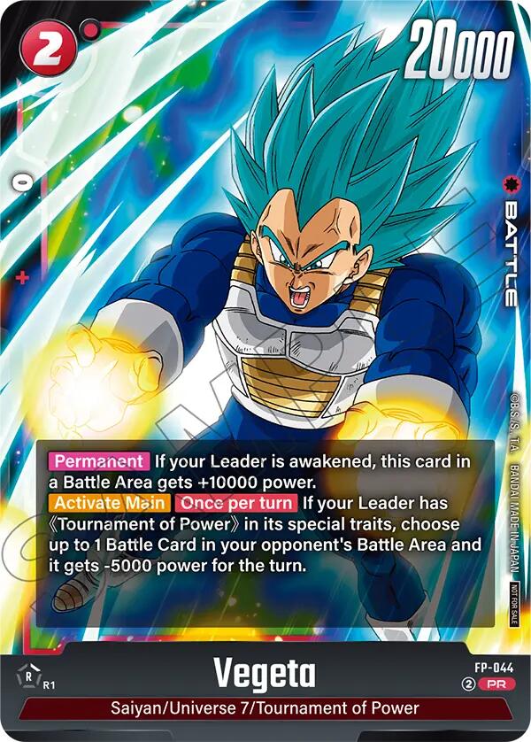 Vegeta (FP-044) (Tournament Pack 07) [Fusion World Tournament Cards] | Total Play