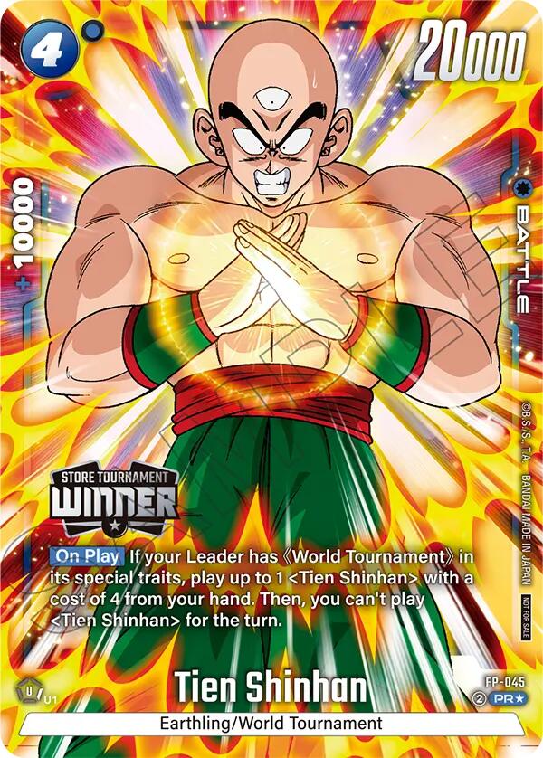 Tien Shinhan (FP-045) (Tournament Pack 07 - Winner) [Fusion World Tournament Cards] | Total Play