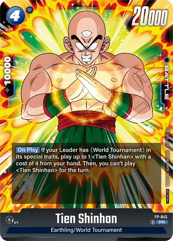 Tien Shinhan (FP-045) (Tournament Pack 07) [Fusion World Tournament Cards] | Total Play