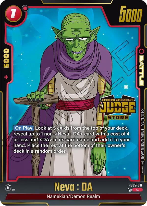 Neva : DA (Judge Pack (Store Judge 04) [Fusion World Tournament Cards] | Total Play
