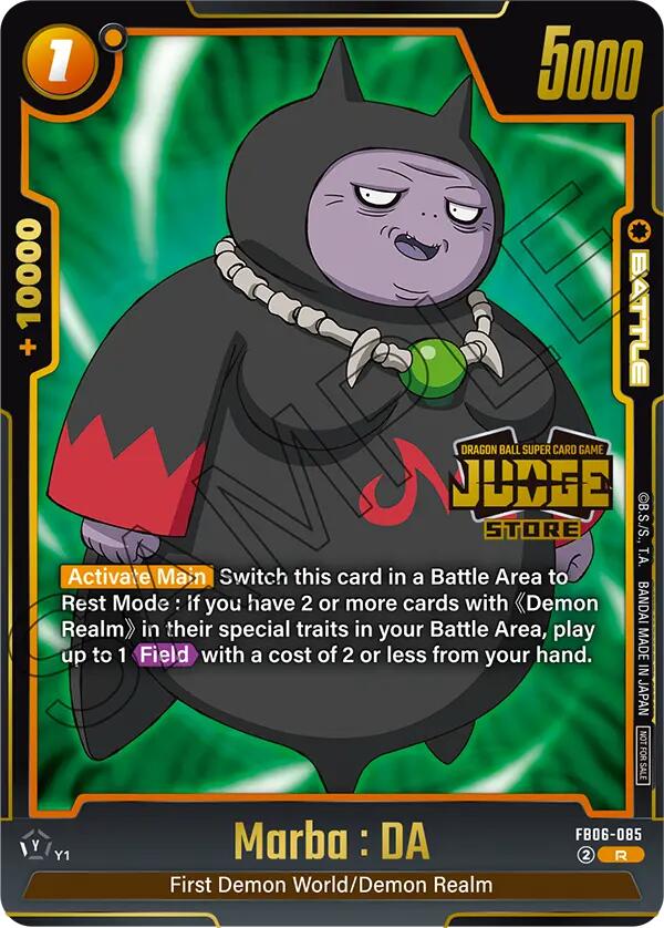 Marba : DA (Judge Pack 04 - Store Judge) [Fusion World Tournament Cards] | Total Play