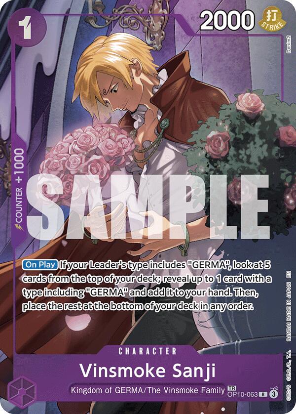 Vinsmoke Sanji (TR) [Legacy of the Master] | Total Play