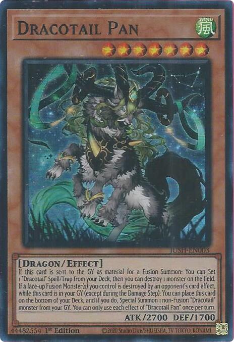 Dracotail Pan (Super Rare) [JUSH-EN003] Super Rare | Total Play