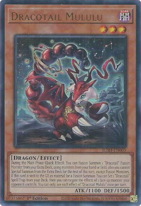 Dracotail Mululu [JUSH-EN005] Ultra Rare | Total Play