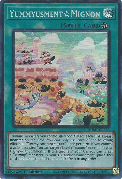 YummyusmentMignon (Super Rare) [JUSH-EN023] Super Rare | Total Play
