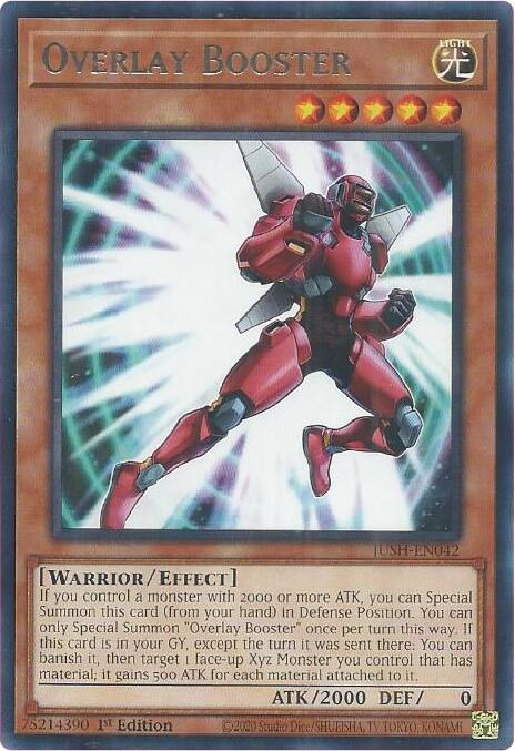 Overlay Booster [JUSH-EN042] Rare | Total Play