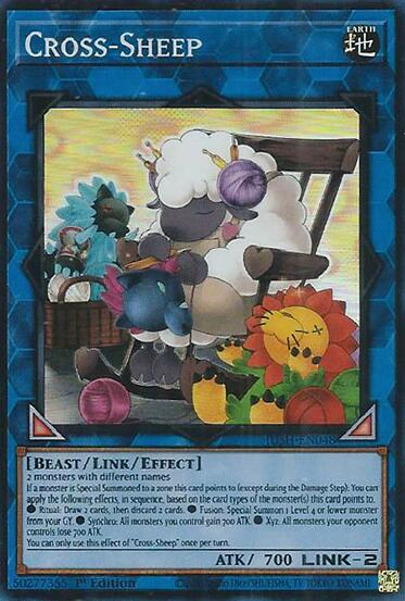 Cross-Sheep (Super Rare) [JUSH-EN048] Super Rare | Total Play