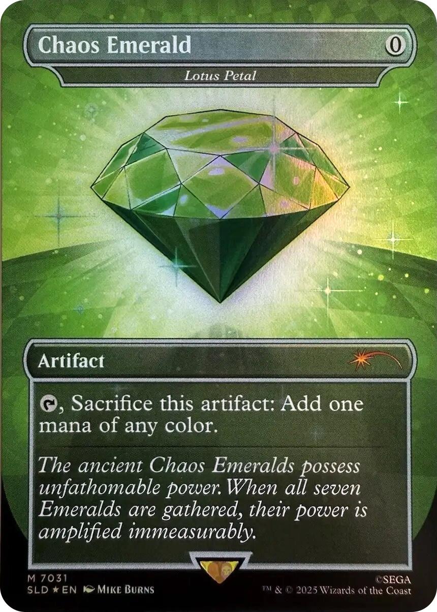 Chaos Emerald - Lotus Petal (7031) [Secret Lair Drop Series] | Total Play