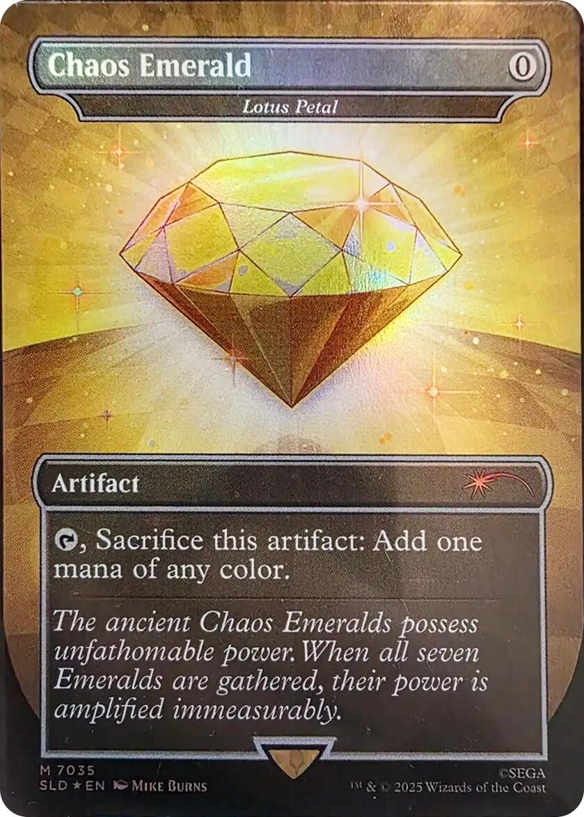Chaos Emerald - Lotus Petal (7035) [Secret Lair Drop Series] | Total Play