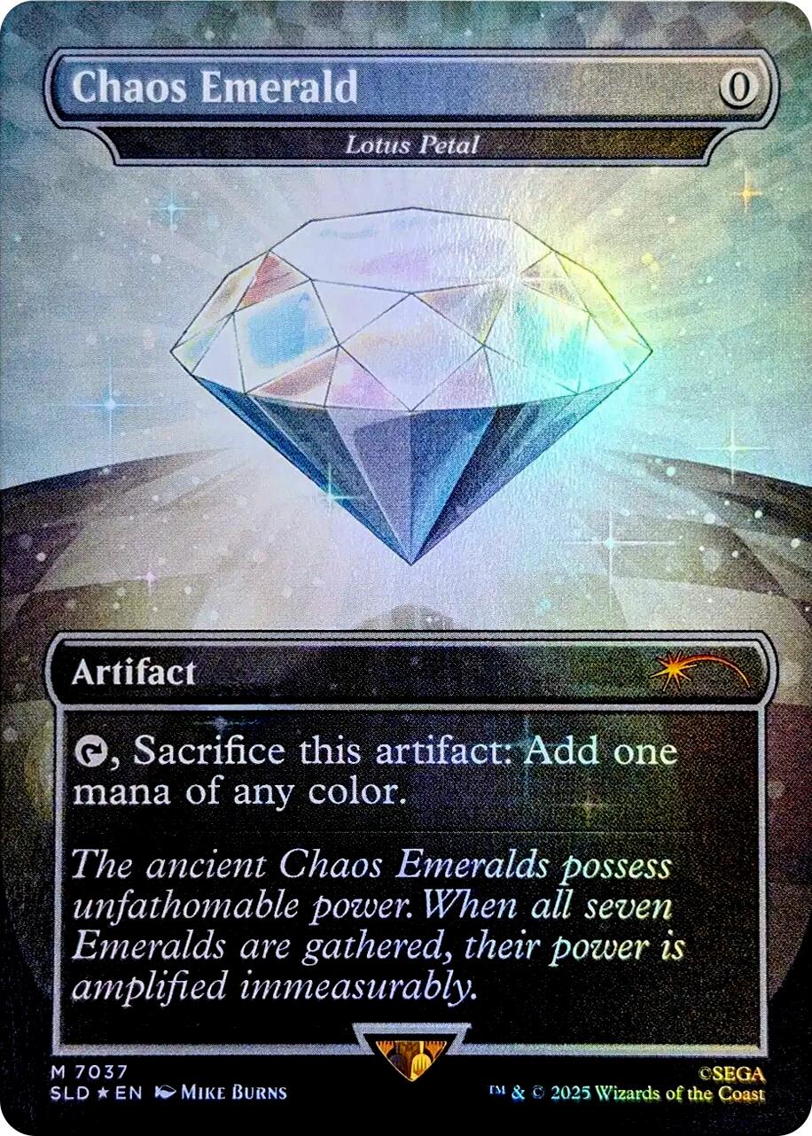 Chaos Emerald - Lotus Petal (7037) [Secret Lair Drop Series] | Total Play