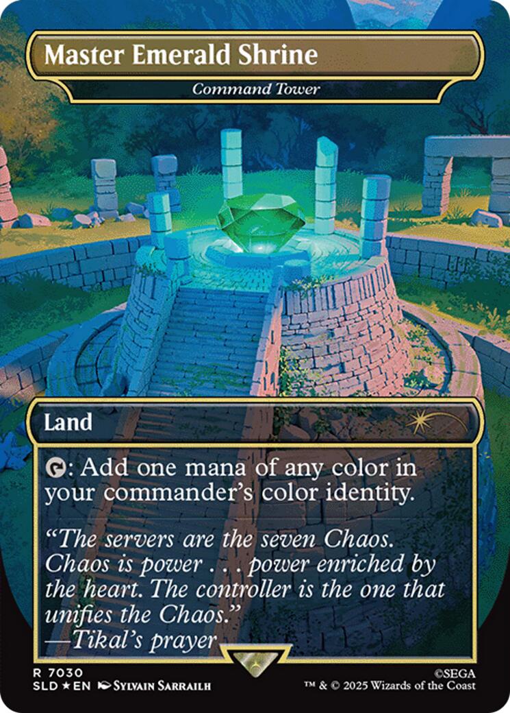 Master Emerald Shrine - Command Tower (7030) [Secret Lair Drop Series] | Total Play