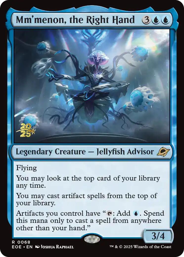 Mm'menon, the Right Hand [Edge of Eternities Prerelease Promos] | Total Play