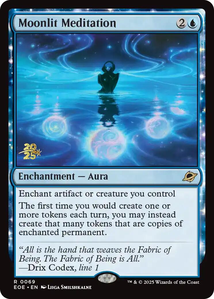 Moonlit Meditation [Edge of Eternities Prerelease Promos] | Total Play