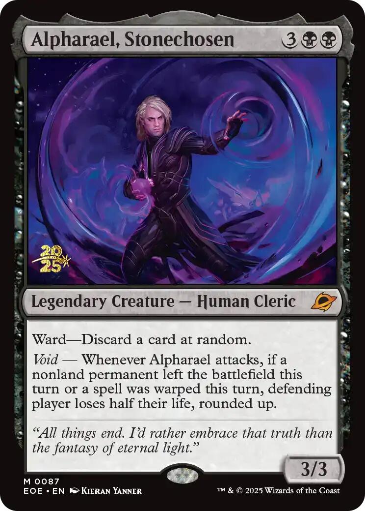 Alpharael, Stonechosen [Edge of Eternities Prerelease Promos] | Total Play