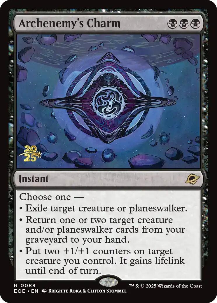 Archenemy's Charm [Edge of Eternities Prerelease Promos] | Total Play