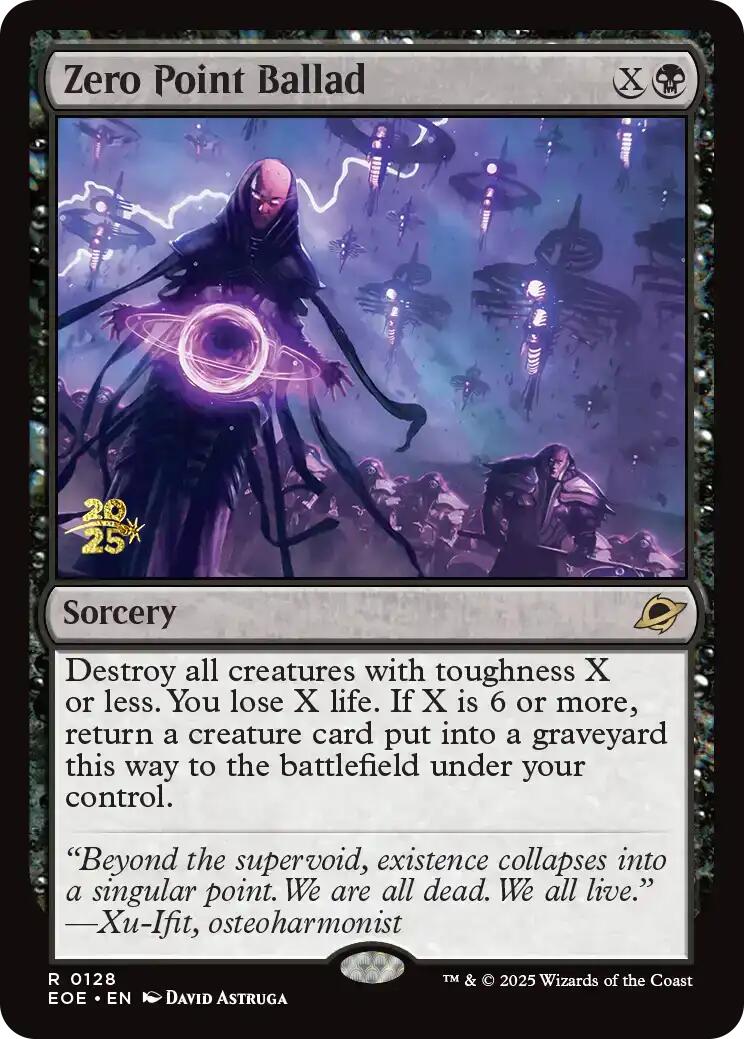 Zero Point Ballad [Edge of Eternities Prerelease Promos] | Total Play