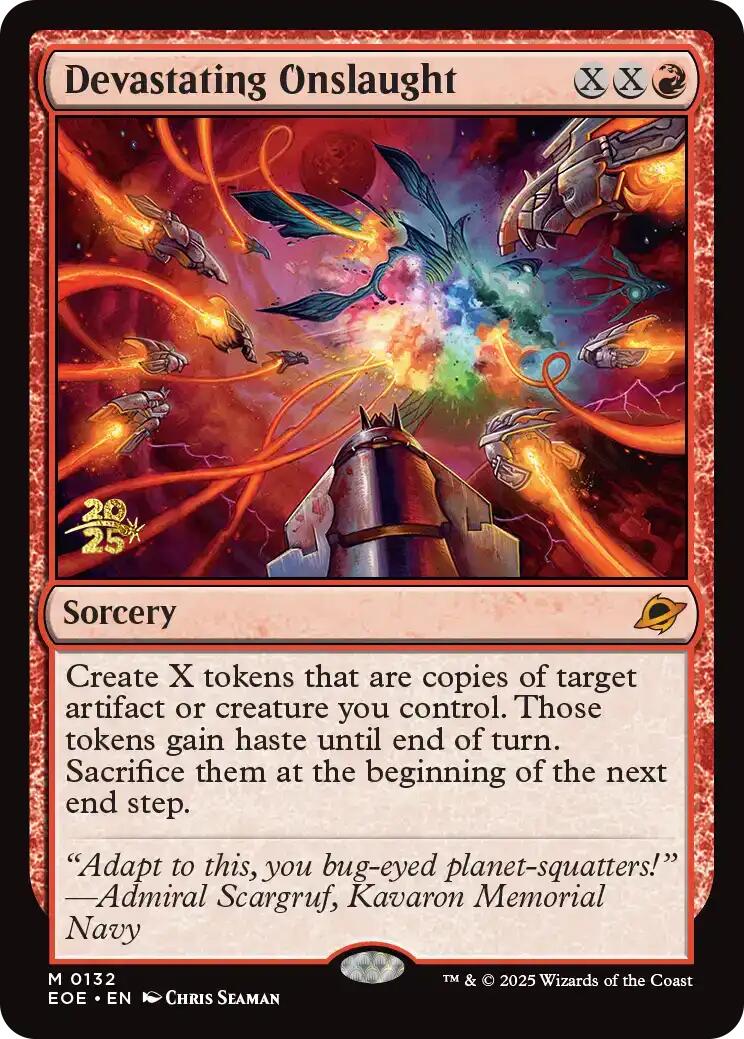Devastating Onslaught [Edge of Eternities Prerelease Promos] | Total Play