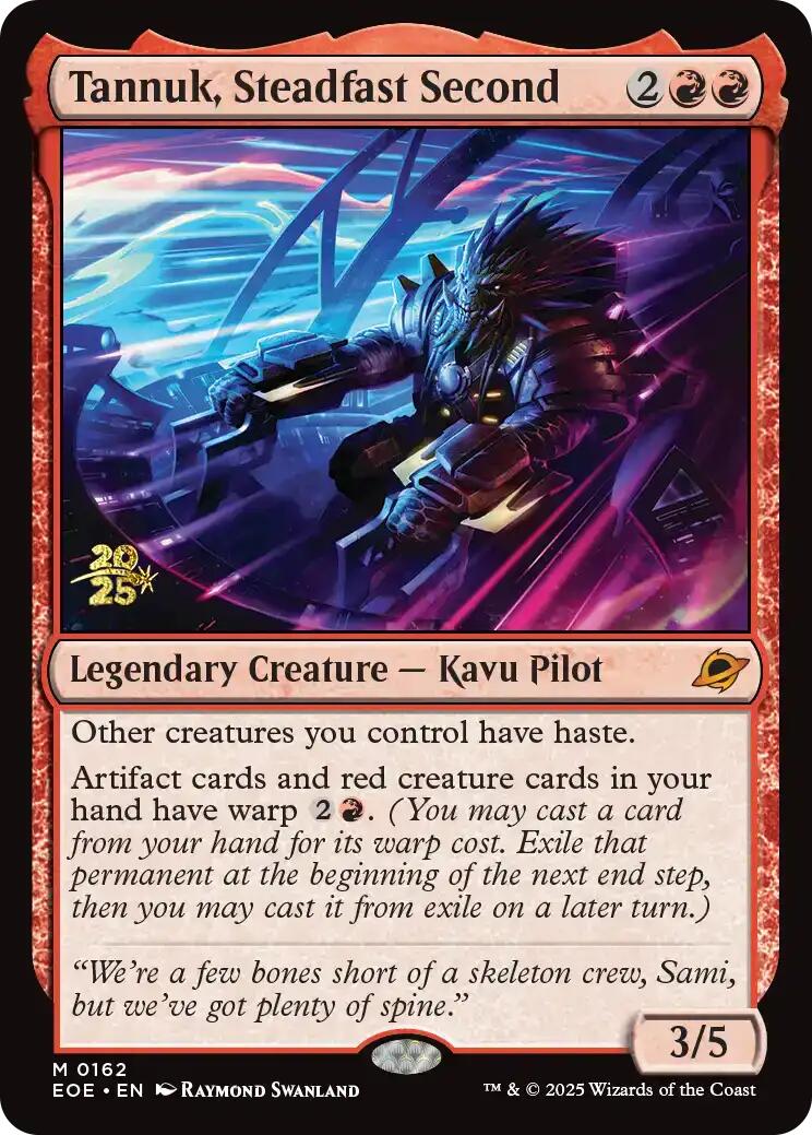 Tannuk, Steadfast Second [Edge of Eternities Prerelease Promos] | Total Play