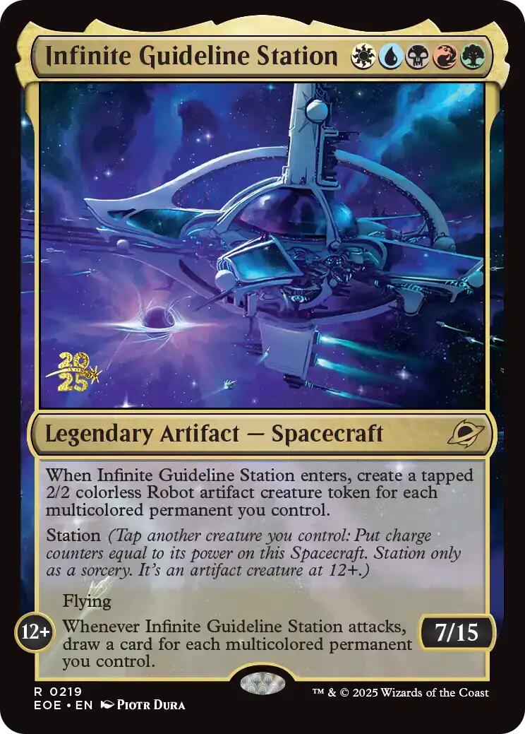 Infinite Guideline Station [Edge of Eternities Prerelease Promos] | Total Play