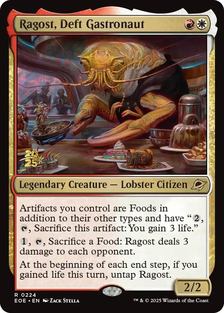Ragost, Deft Gastronaut [Edge of Eternities Prerelease Promos] | Total Play
