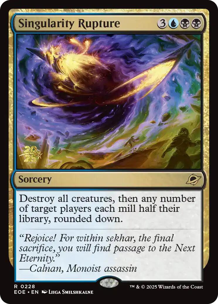 Singularity Rupture [Edge of Eternities Prerelease Promos] | Total Play