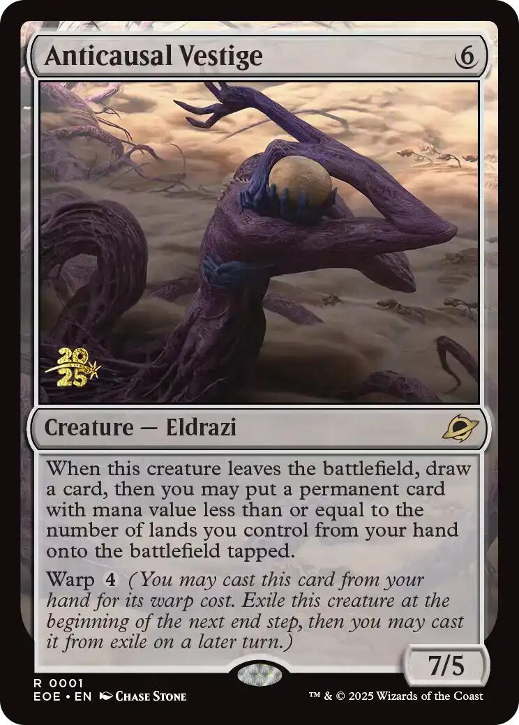 Anticausal Vestige [Edge of Eternities Prerelease Promos] | Total Play
